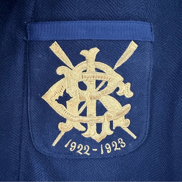 RALPH Lauren Sport Embroidered Crest Blazer - Picture 3 of 8
